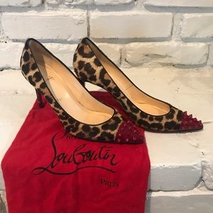 Christian Louboutin Leopard Heels